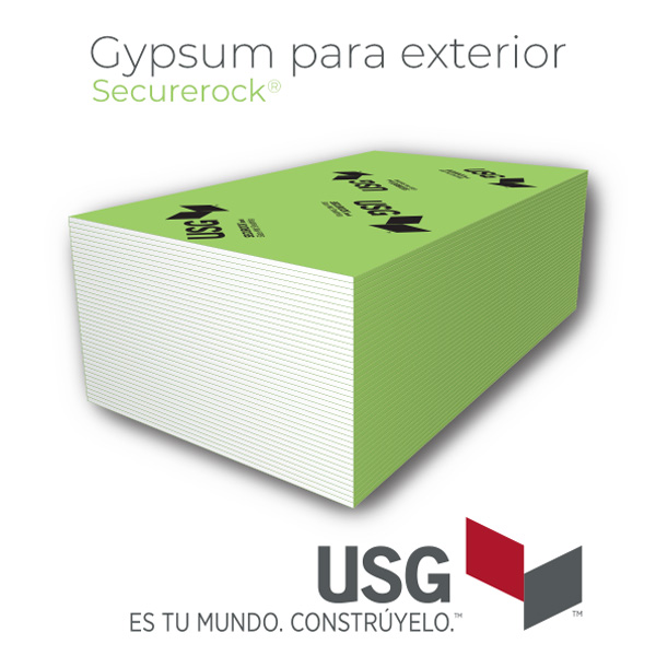 Gypsum para exterior