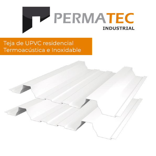 Techo termo acústico upvc pvc